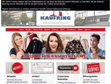 Tablet Screenshot of kaufring-muenchen.de